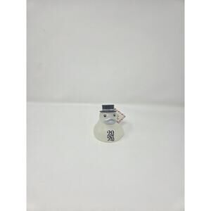 NYE 2026 Glitter Top Hat Rubber Duck